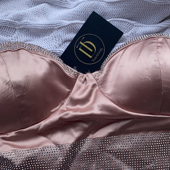 Touch Dolls Glam Satin Skirt Set - Picture 9 of 12